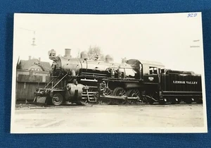 Lehigh Valley Railroad Locomotive 929 @ Sayre Pennsylvania RPPC Photo Postcard - Picture 1 of 5