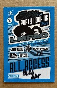 LMFAO - RARE working/crew sticky pass - Bild 1 von 2