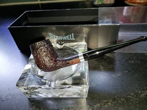 Stanwell Relief Sandblasted Billiard Model 107 Tobacco Pipe Estate Good Lookin - Picture 1 of 12