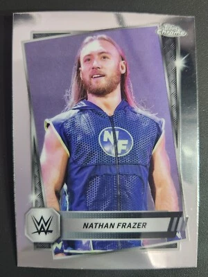 2025 Topps Chrome WWE #187 NATHAN FRAZER - Image 1 of 2