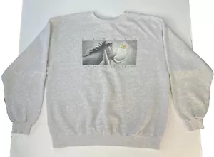 Vintage 90s Eeyore Magic Of Dreams Disney Sweatshirt Crewneck Gray Adult Size XL - Picture 1 of 16