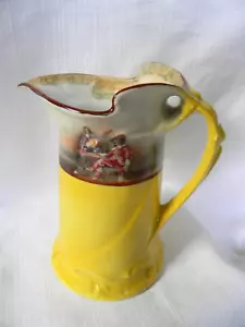 Antique ROYAL BAYREUTH PITCHER 7" YE OLD LANTERN Tavern Scene Early 1900s - Picture 1 of 10