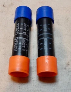 Service Entrance Comp Splice Sleeve Insulated 3”Homac Blue/Orange 2ea U0B46 285I - Picture 1 of 3