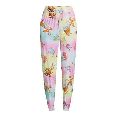 Rugrats Women's Plus Sleep Jogger with Pockets Yellow 2X   (18W-20W) - Image 1 of 4