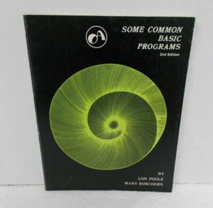 SOME COMMON BASIC PROGRAMS Book - 2nd Edition POOLE BORCHERS 1978 - Picture 1 of 3