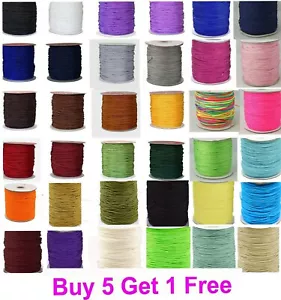 1.5mm Nylon Cord String Thread for Shamballa Macrame Beading - UK Seller - Picture 1 of 36