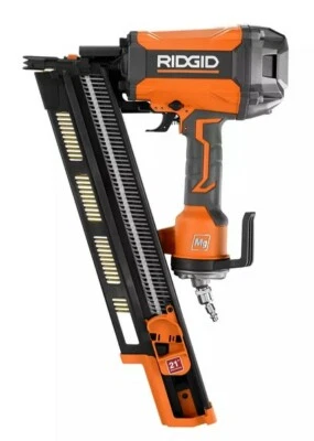 RIDGID CANADA 21-Degree 3-1/2-Inch Round-Head Framing Nailer - Image 1 of 4
