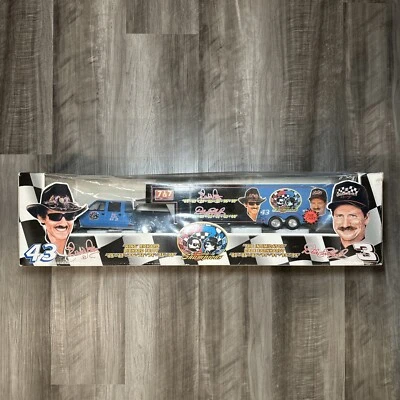 Dale Earnhardt Richard Petty Brookfield Dually & Hauler 7 Time Champion 1/24  - Image 1 of 4
