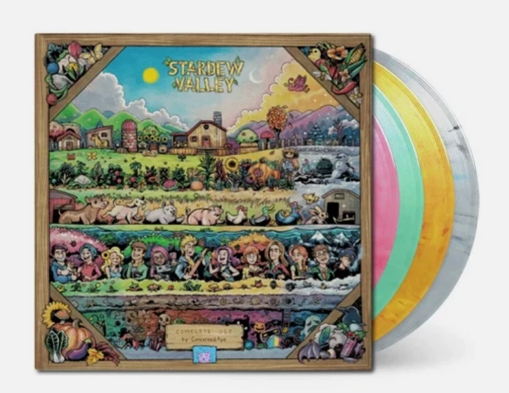 Stardew Valley Complete OST Vinyl Soundtrack Box Set Colored 4XLP NEW & SEALED - Image 1 of 1