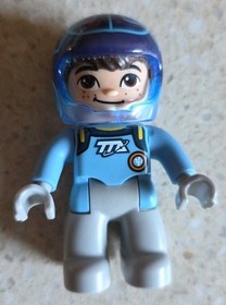 LEGO DUPLO - THE SPACE ADVENTURES OF CELESTIAL MILES GREY 10824 - VINTAGE USED