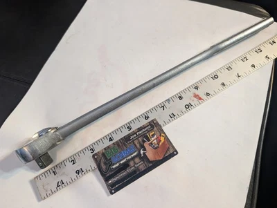 Trinquete largo vintage Craftsman 1/2" Drive Flying "V" 15" Foto 1 de 4