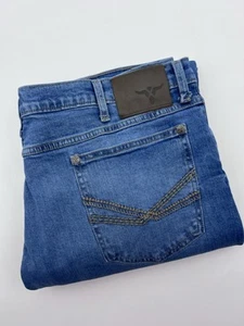 Wrangler 20X Jeans Style 44 Men's 38x32 (38X31) Slim Straight Blue Denim Western - Picture 1 of 15