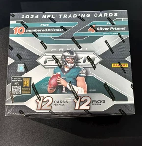 2024 PRIZM Football Hobby Box Sealed Panini NFL Jayden Daniels Rookie - Picture 1 of 3