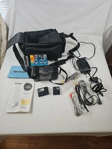 SHARP VL-E34U 8 Viewcam Camcorder Hi-Fi Monaural VL-E34 Video Transfer TESTED - Picture 1 of 10