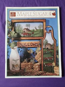 Maple Sugar 4 Tole Painting - Roberta Hall - Farm Animal, Autumn Garden, Vintage - Picture 1 of 5
