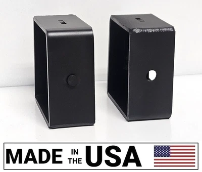 [SR] 5" Steel Rear Lift Blocks 9/16" Pin Chevy C10 C20 Tahoe / GMC C15 C25 Yukon - Image 1 of 3