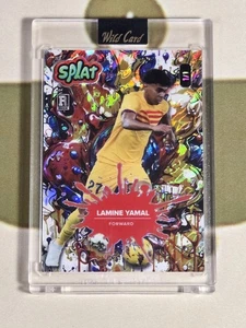 2024 Wild Card Splat Lamine Yamal  1/1 🔥 Rookie 🔥 National Exclusive 1/1 - Picture 1 of 3