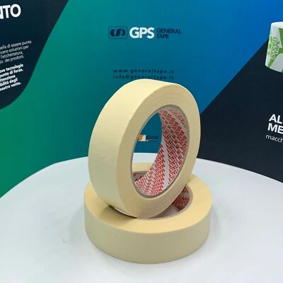 GENERAL TAPE 72 RT NASTRO ADESIVO CARTA GOMMATA 25 X 50 MASCHERATURA CARROZZERIA EDILIZIA