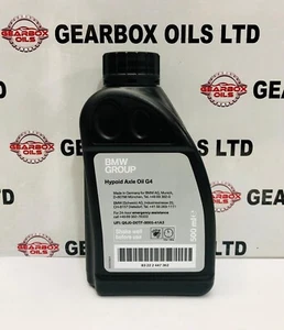 DIFFERENZIALE FLUIDO OLIO ASSE IPOIDE ORIGINALE BMW GRUPPO G4 0,5L 83222447362 OEM - Foto 1 di 2
