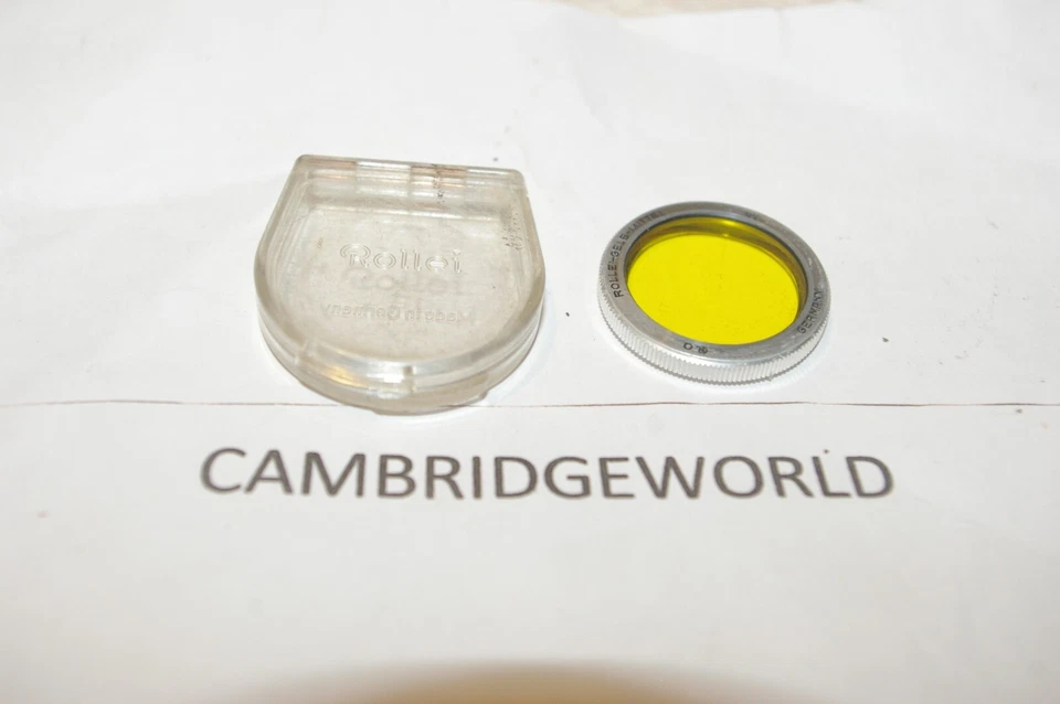 Rolleiflex Rollei  16 Yellow Filter MADE by ROLLEI - Image 1 of 1