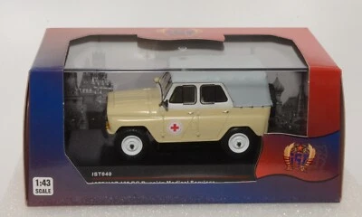 1/43 IST MODELOS 040 UAZ 469 AMBULANCIA SOVIÉTICA 1977 NUEVO Foto 1 de 4
