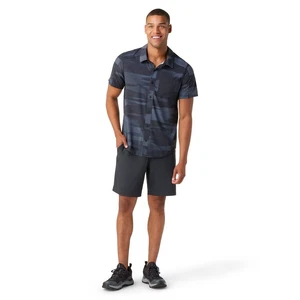 Smartwool Men's Merino Wool Printed Button Down — Short Sleeve Shirt (Regular - Picture 1 of 2