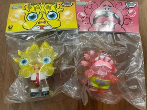 Grape Brain x Unbox SpongeBob Hell’s Cat x Payrick Axolotl Dcon Invisible Ver. - Imagen 1 de 2