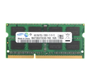 4GB For Samsung DDR3L 1600MHz PC3L-12800S 204PIN 2RX8 SODIMM Laptop Memory RAM # - Picture 1 of 6