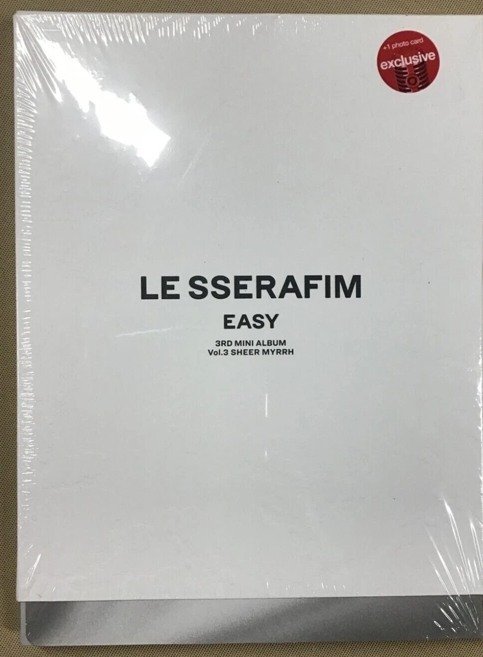 LE SSERAFIM - EASY (2024, Target Exclusive, CD) 3 Versions - NEW 💿 Foto 1 de 1