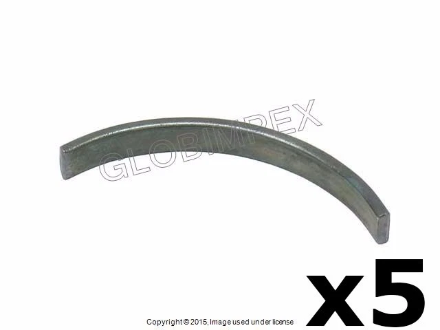  Juego de 5 bandas de freno O.E.M. Porsche 911 912 914 924 930 '65-'88 +GARANTÍA Foto 1 de 1