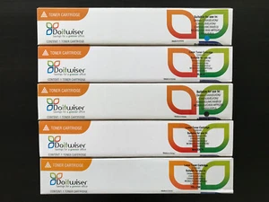 DOITWISER MULTIPACK COMPATIBLE TONER CARTRIDGE FOR OKI DATA C3300 - 5 PACKS - Picture 1 of 10