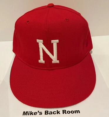Vintage Univ Nebraska CORNHUSKERS PRO LINE HAT NEW Old Stock NWT Fitted 6-7/8 - Image 1 of 4