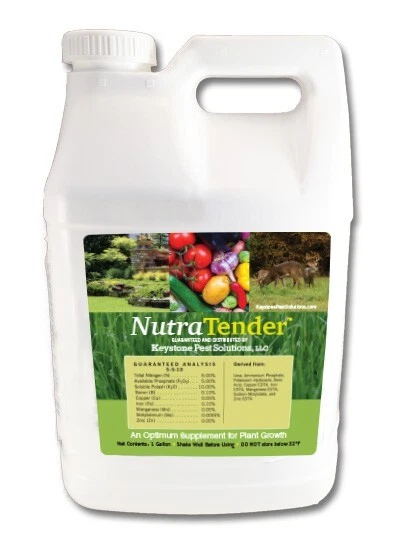 Alimento foliar NutraTender 5-5-10 micronutrientes - 2,5 galones SIN VENTAS: CA Foto 1 de 1