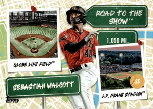 2024 Topps Pro Debut Sebastian Walcott #RTTS-6 Road to the Show - Picture 1 of 2