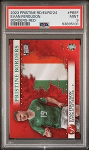 Evan Ferguson 2023 Topps Pristine Euro Debut Pristine Borders Red 1/5 PSA 9 MINT - Bild 1 von 2
