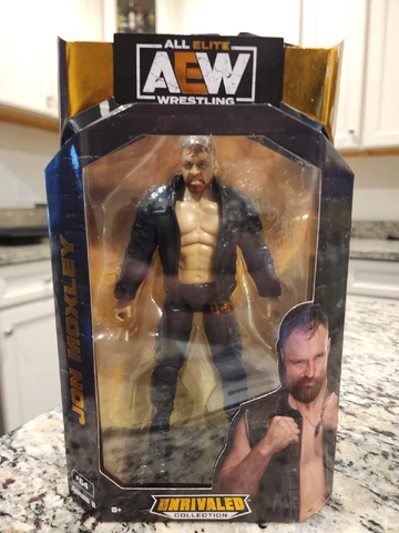 AEW Unrivaled Collection Series 8 #64 Jon Moxley Jazwares Wrestling Figure NEW Cover