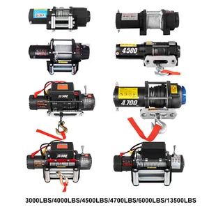 VEVOR 3000/4000/6000/13500LBS 12V Verricello elettrico Unico Moder Camion - Afbeelding 1 van 84