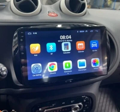 Autoradio 9" Android 13 CarPlay GPS Plug&Play Smart 453 Fortwo/Forfour 2014-23 - Immagine 1 di 4