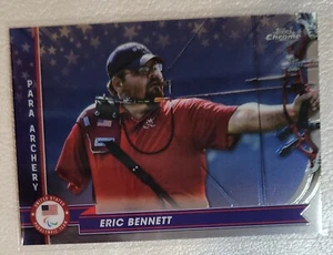 2024 Topps Chrome U.S Olympics Eric Bennett #145 - Picture 1 of 2