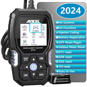 ANCEL BZ700 For Mercedes Benz OBD2 Scanner All System Car Diagnostic Code Reader - Picture 1 of 9