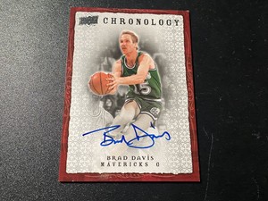 2007-08 Upper Deck Chronology Auto Brad Davis #13 Auto
