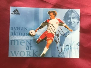 Autogramm AYHAN AKMAN-Nationalteam TÜRKEI-Ex-Besiktas/Galatasaray-EM 2008-AK - Picture 1 of 2