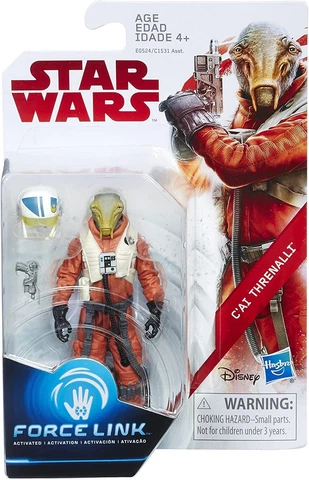 Star Wars Force Link - C'ai Threnalli - Action Figure 3.75 in - New Cover