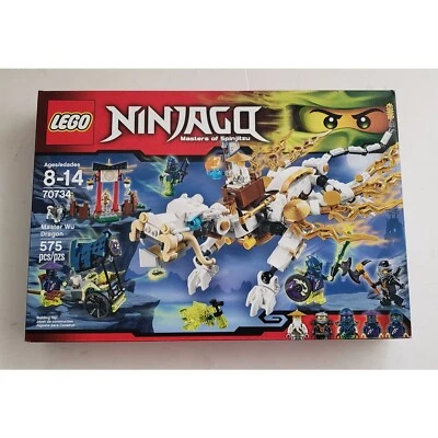 LEGO Ninjago 70734 Master Wu Dragon Set Cole Soul Archer Retired New Sealed - Image 1 of 3