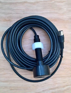NASA Marine Through Hull Depth Transducer with 7 metre Cable - 150 KHZ - TD - Picture 1 of 2