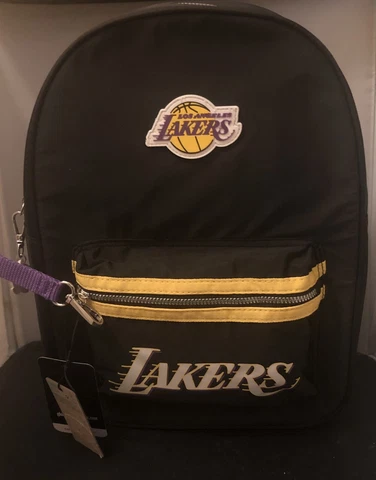 LOS ANGELES LAKERS Primark Exclusive NYLON NBA Backpack/Travel Bag New With Tag Cover