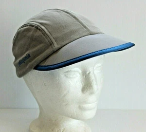 Fahrgestellnummer Patagonia Y2K Terra Running/Cycling Cap 4 Panel Small grau/blau ~ USA ~ Neu mit Etikett - Bild 1 von 9