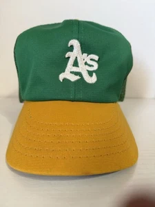 Cappello berretto snapback baseball vintage anni 80 Oakland Athletics A’s MLB camionista ANNCO - Foto 1 di 12