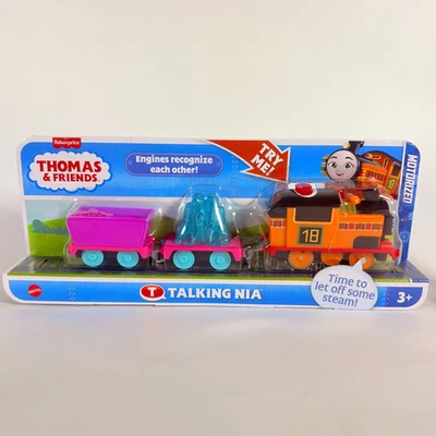 New Fisher Price Thomas & Friends TALKING NIA Motorized Toy Train - Image 1 of 4