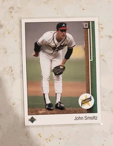 Upper Deck 1989 John Smoltz Atlanta Braves RC #17 - Foto 1 di 2
